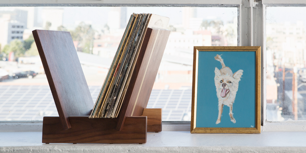 Flip Tabletop Vinyl Storage LUNO