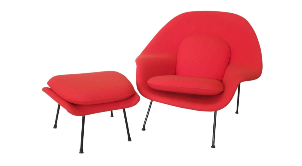 Mid-century modern furniture - womb chair