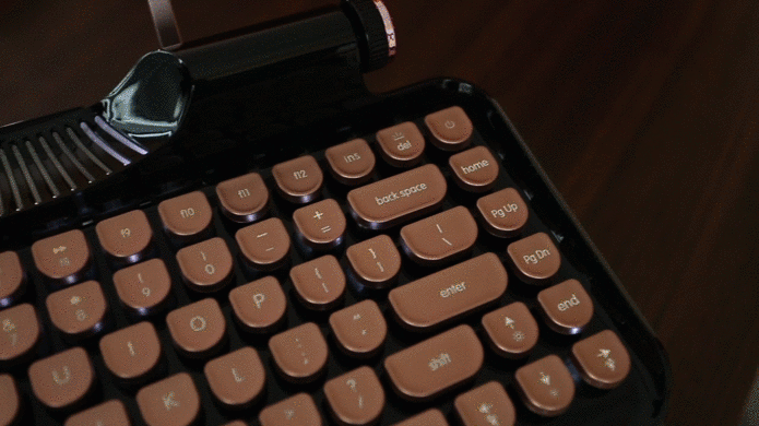 modern typewriter